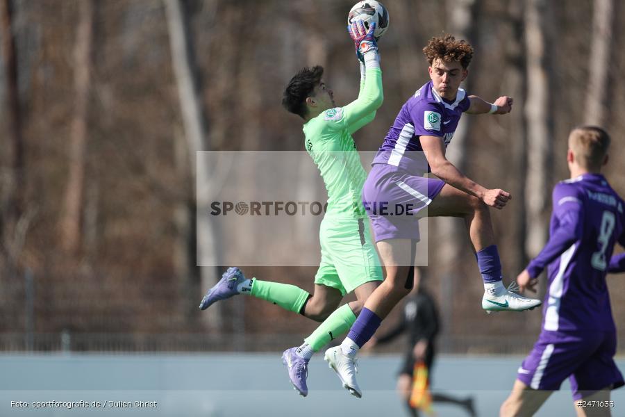 sport, action, SV Rot-Weiss Walldorf, RWW, Mörfelden-Walldorf, KR1, Fussball, FC Erzgebirge Aue, DFB Nachwuchsliga U19, DFB, AUE, 6. Spieltag, 16.03.2025 - Bild-ID: 2471633 sport, action, SV Rot-Weiss Walldorf, RWW, Mörfelden-Walldorf, KR1, Fussball, FC Erzgebirge Aue, DFB Nachwuchsliga U19, DFB, AUE, 6. Spieltag, 16.03.2025 - Bild-ID: 2471633