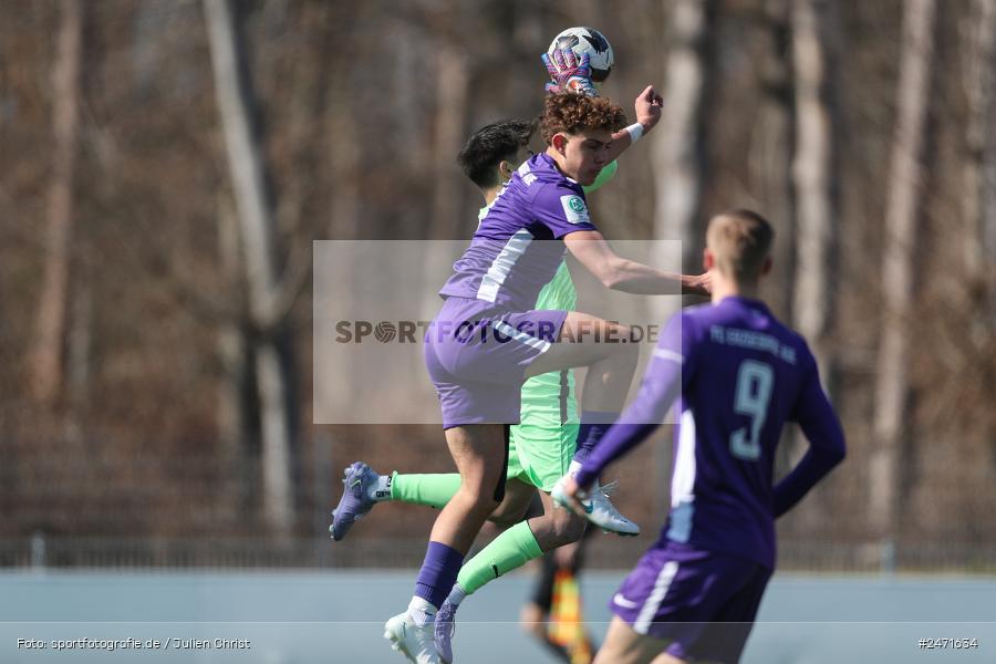 sport, action, SV Rot-Weiss Walldorf, RWW, Mörfelden-Walldorf, KR1, Fussball, FC Erzgebirge Aue, DFB Nachwuchsliga U19, DFB, AUE, 6. Spieltag, 16.03.2025 - Bild-ID: 2471634 sport, action, SV Rot-Weiss Walldorf, RWW, Mörfelden-Walldorf, KR1, Fussball, FC Erzgebirge Aue, DFB Nachwuchsliga U19, DFB, AUE, 6. Spieltag, 16.03.2025 - Bild-ID: 2471634