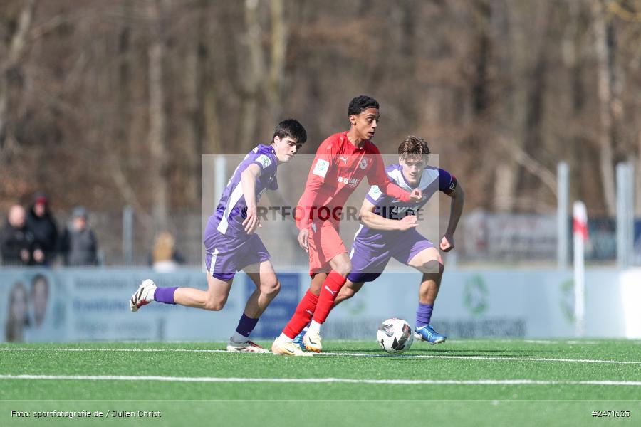 sport, action, SV Rot-Weiss Walldorf, RWW, Mörfelden-Walldorf, KR1, Fussball, FC Erzgebirge Aue, DFB Nachwuchsliga U19, DFB, AUE, 6. Spieltag, 16.03.2025 - Bild-ID: 2471635 sport, action, SV Rot-Weiss Walldorf, RWW, Mörfelden-Walldorf, KR1, Fussball, FC Erzgebirge Aue, DFB Nachwuchsliga U19, DFB, AUE, 6. Spieltag, 16.03.2025 - Bild-ID: 2471635