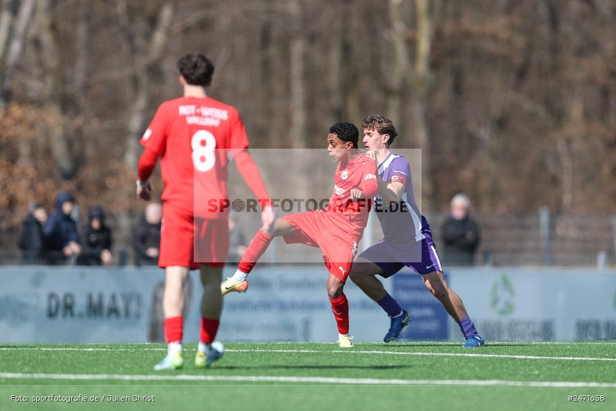 sport, action, SV Rot-Weiss Walldorf, RWW, Mörfelden-Walldorf, KR1, Fussball, FC Erzgebirge Aue, DFB Nachwuchsliga U19, DFB, AUE, 6. Spieltag, 16.03.2025 - Bild-ID: 2471638 sport, action, SV Rot-Weiss Walldorf, RWW, Mörfelden-Walldorf, KR1, Fussball, FC Erzgebirge Aue, DFB Nachwuchsliga U19, DFB, AUE, 6. Spieltag, 16.03.2025 - Bild-ID: 2471638