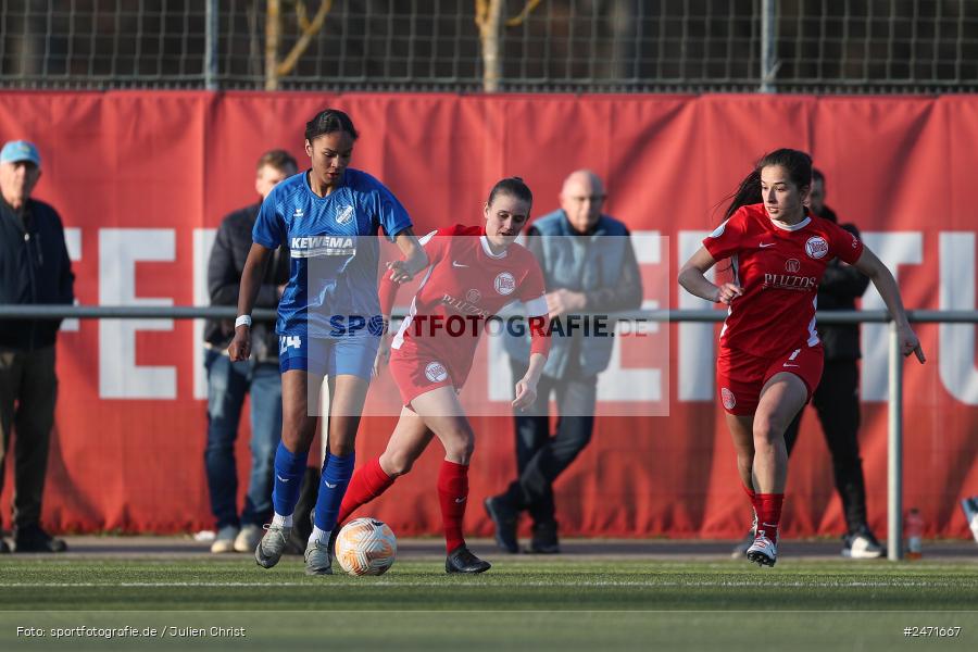 sport, action, SCS, SC Sand 2, Offenbach, OFC, Kickers Offenbach, KR2 (SANA Sportpark), Fussball, Frauen Regionalliga Süd, DFB, 16.03.2025, 15. Spieltag - Bild-ID: 2471667
