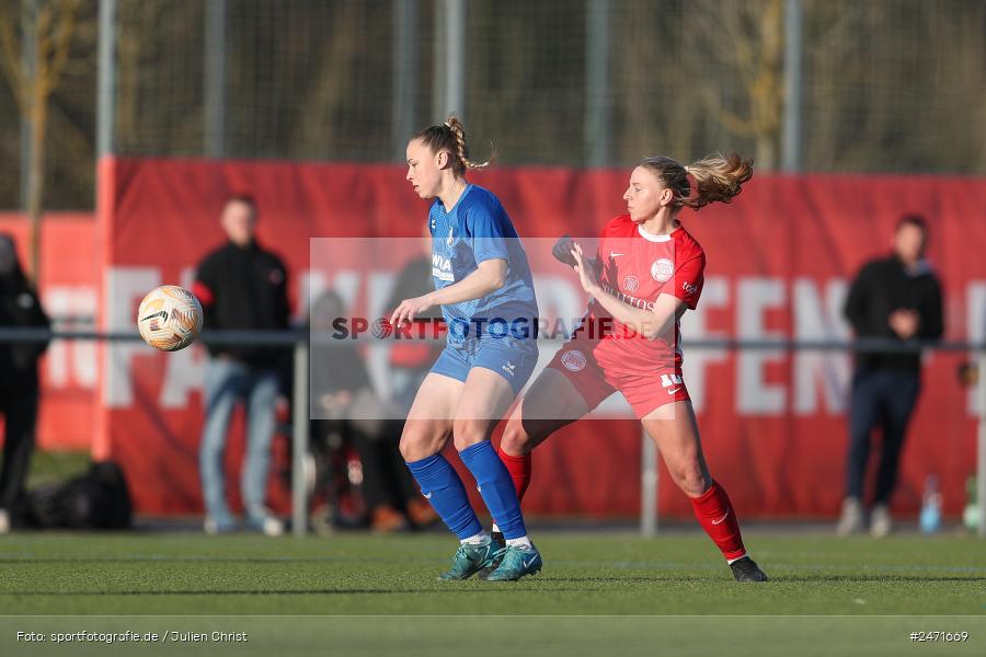 sport, action, SCS, SC Sand 2, Offenbach, OFC, Kickers Offenbach, KR2 (SANA Sportpark), Fussball, Frauen Regionalliga Süd, DFB, 16.03.2025, 15. Spieltag - Bild-ID: 2471669