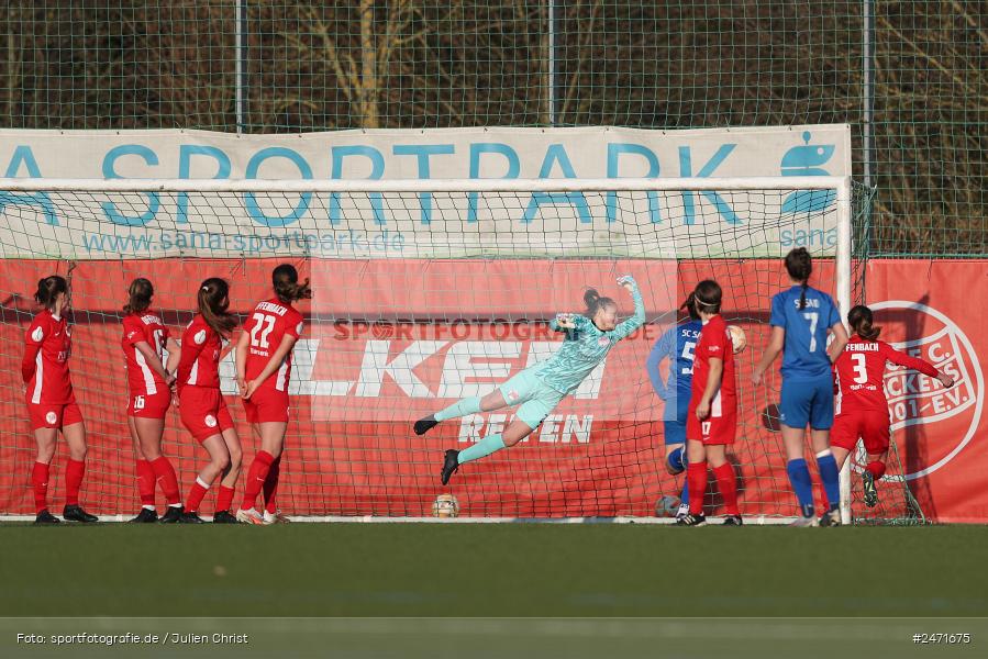 sport, action, SCS, SC Sand 2, Offenbach, OFC, Kickers Offenbach, KR2 (SANA Sportpark), Fussball, Frauen Regionalliga Süd, DFB, 16.03.2025, 15. Spieltag - Bild-ID: 2471675