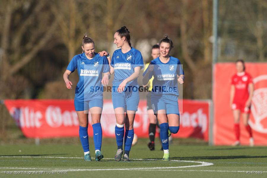 sport, action, SCS, SC Sand 2, Offenbach, OFC, Kickers Offenbach, KR2 (SANA Sportpark), Fussball, Frauen Regionalliga Süd, DFB, 16.03.2025, 15. Spieltag - Bild-ID: 2471683