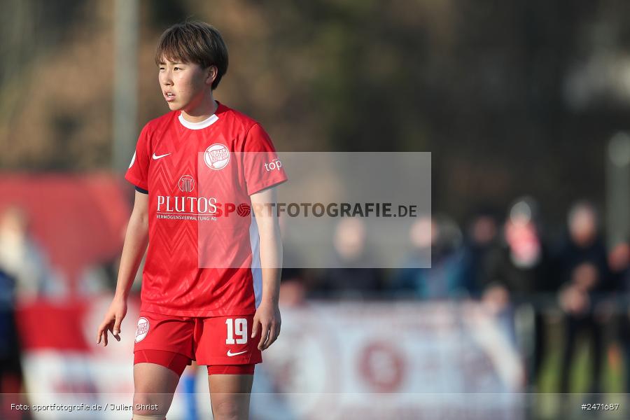 sport, action, SCS, SC Sand 2, Offenbach, OFC, Kickers Offenbach, KR2 (SANA Sportpark), Fussball, Frauen Regionalliga Süd, DFB, 16.03.2025, 15. Spieltag - Bild-ID: 2471687