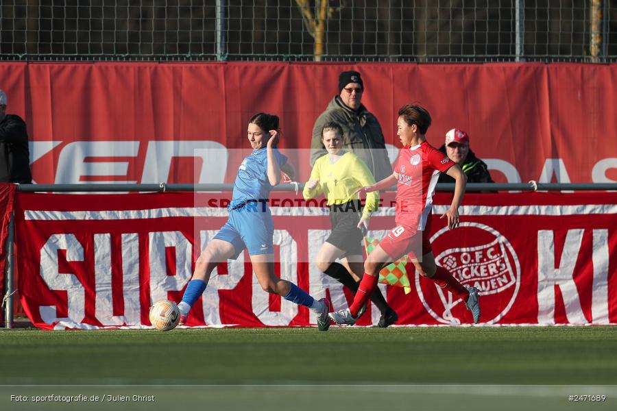 sport, action, SCS, SC Sand 2, Offenbach, OFC, Kickers Offenbach, KR2 (SANA Sportpark), Fussball, Frauen Regionalliga Süd, DFB, 16.03.2025, 15. Spieltag - Bild-ID: 2471689