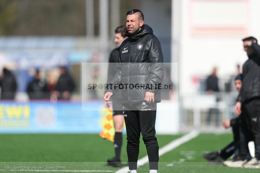 sport, action, SV Rot-Weiss Walldorf, RWW, Mörfelden-Walldorf, KR1, Fussball, FC Erzgebirge Aue, DFB Nachwuchsliga U19, DFB, AUE, 6. Spieltag, 16.03.2025 - Bild-ID: 2471713