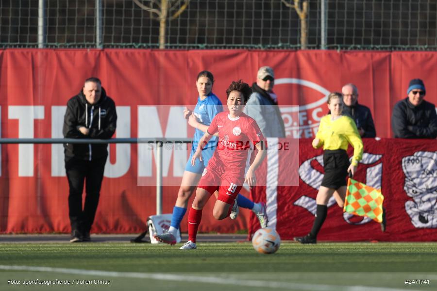 sport, action, SCS, SC Sand 2, Offenbach, OFC, Kickers Offenbach, KR2 (SANA Sportpark), Fussball, Frauen Regionalliga Süd, DFB, 16.03.2025, 15. Spieltag - Bild-ID: 2471741