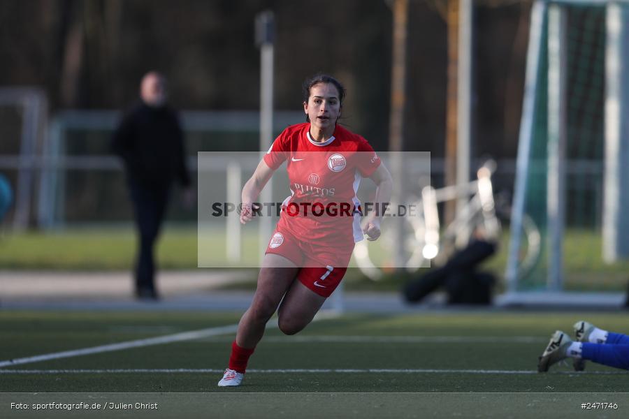 sport, action, SCS, SC Sand 2, Offenbach, OFC, Kickers Offenbach, KR2 (SANA Sportpark), Fussball, Frauen Regionalliga Süd, DFB, 16.03.2025, 15. Spieltag - Bild-ID: 2471746
