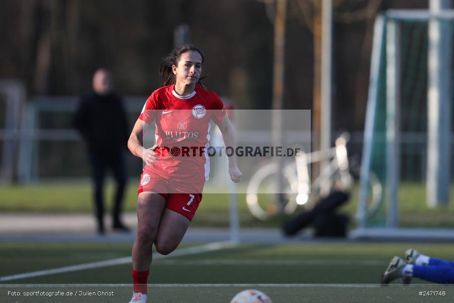 sport, action, SCS, SC Sand 2, Offenbach, OFC, Kickers Offenbach, KR2 (SANA Sportpark), Fussball, Frauen Regionalliga Süd, DFB, 16.03.2025, 15. Spieltag - Bild-ID: 2471748