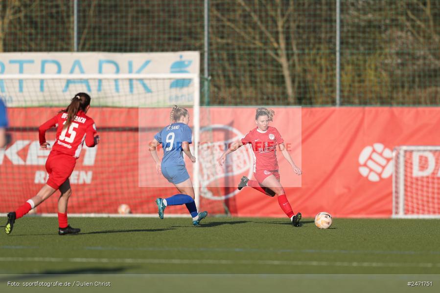 sport, action, SCS, SC Sand 2, Offenbach, OFC, Kickers Offenbach, KR2 (SANA Sportpark), Fussball, Frauen Regionalliga Süd, DFB, 16.03.2025, 15. Spieltag - Bild-ID: 2471751