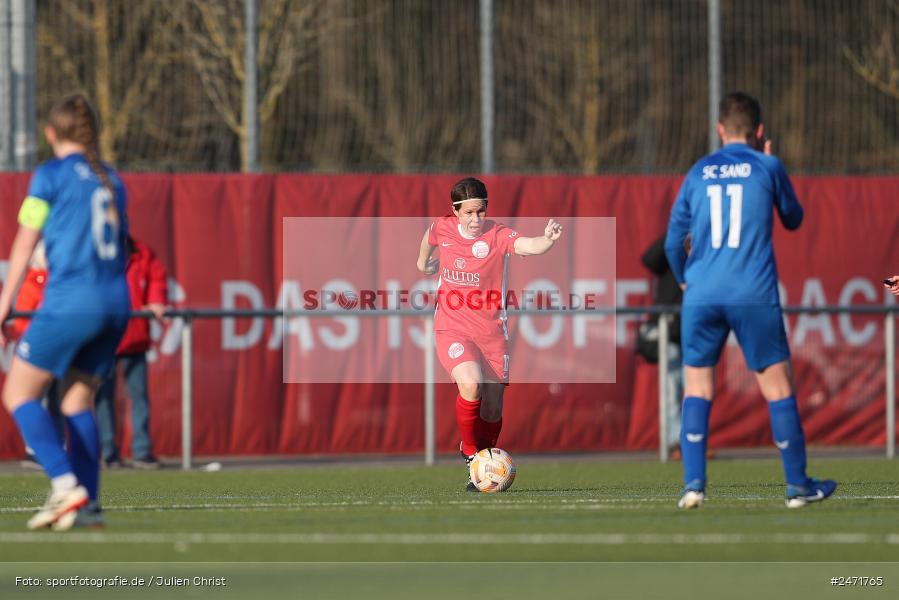 sport, action, SCS, SC Sand 2, Offenbach, OFC, Kickers Offenbach, KR2 (SANA Sportpark), Fussball, Frauen Regionalliga Süd, DFB, 16.03.2025, 15. Spieltag - Bild-ID: 2471765