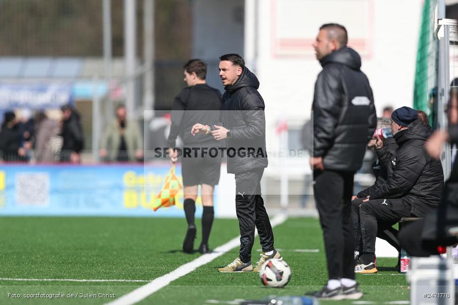 sport, action, SV Rot-Weiss Walldorf, RWW, Mörfelden-Walldorf, KR1, Fussball, FC Erzgebirge Aue, DFB Nachwuchsliga U19, DFB, AUE, 6. Spieltag, 16.03.2025 - Bild-ID: 2471778