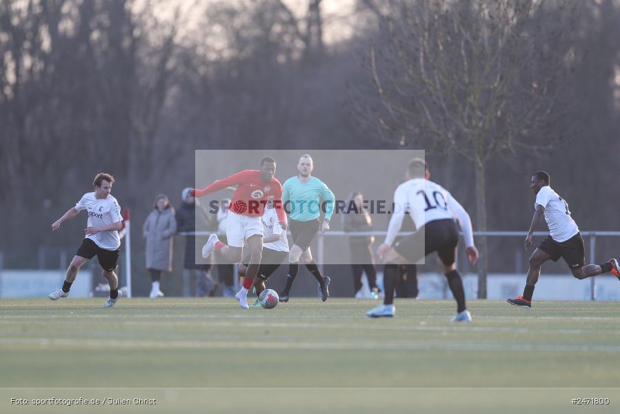 sport, action, Verbandsliga Gr. Süd, SG Bornheim/GW Ffm, Offenbach, Kickers Offenbach II, KR2 (SANA Sportpark), HFV, Fussball, 24. Spieltag, 16.03.2025 - Bild-ID: 2471800 sport, action, Verbandsliga Gr. Süd, SG Bornheim/GW Ffm, Offenbach, Kickers Offenbach II, KR2 (SANA Sportpark), HFV, Fussball, 24. Spieltag, 16.03.2025 - Bild-ID: 2471800