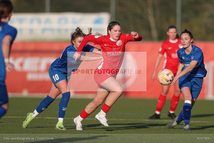 sport, action, SCS, SC Sand 2, Offenbach, OFC, Kickers Offenbach, KR2 (SANA Sportpark), Fussball, Frauen Regionalliga Süd, DFB, 16.03.2025, 15. Spieltag - Bild-ID: 2471820