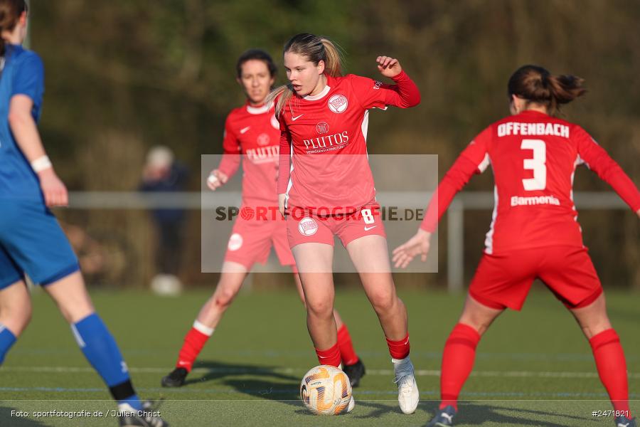 sport, action, SCS, SC Sand 2, Offenbach, OFC, Kickers Offenbach, KR2 (SANA Sportpark), Fussball, Frauen Regionalliga Süd, DFB, 16.03.2025, 15. Spieltag - Bild-ID: 2471821