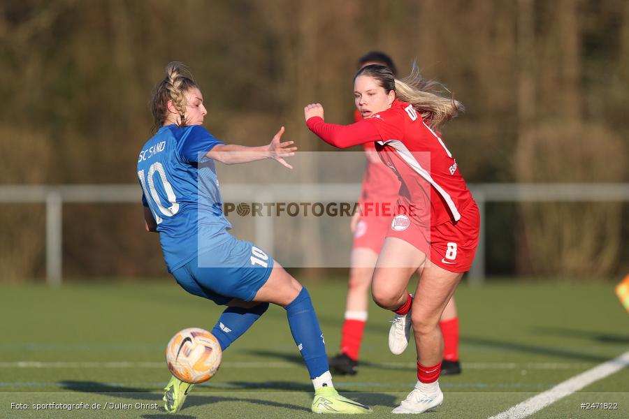 sport, action, SCS, SC Sand 2, Offenbach, OFC, Kickers Offenbach, KR2 (SANA Sportpark), Fussball, Frauen Regionalliga Süd, DFB, 16.03.2025, 15. Spieltag - Bild-ID: 2471822
