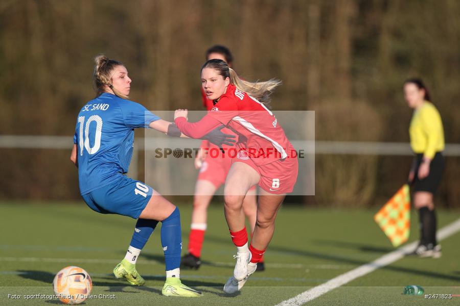 sport, action, SCS, SC Sand 2, Offenbach, OFC, Kickers Offenbach, KR2 (SANA Sportpark), Fussball, Frauen Regionalliga Süd, DFB, 16.03.2025, 15. Spieltag - Bild-ID: 2471823