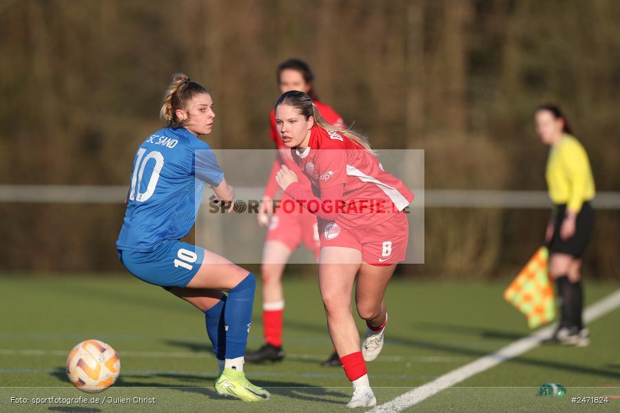 sport, action, SCS, SC Sand 2, Offenbach, OFC, Kickers Offenbach, KR2 (SANA Sportpark), Fussball, Frauen Regionalliga Süd, DFB, 16.03.2025, 15. Spieltag - Bild-ID: 2471824