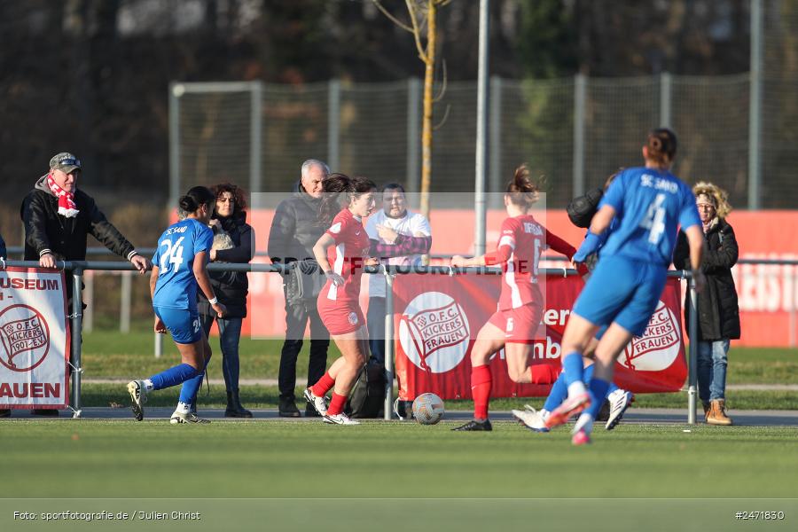 sport, action, SCS, SC Sand 2, Offenbach, OFC, Kickers Offenbach, KR2 (SANA Sportpark), Fussball, Frauen Regionalliga Süd, DFB, 16.03.2025, 15. Spieltag - Bild-ID: 2471830