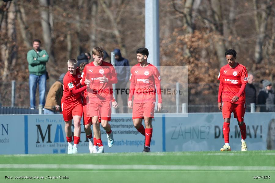 sport, action, SV Rot-Weiss Walldorf, RWW, Mörfelden-Walldorf, KR1, Fussball, FC Erzgebirge Aue, DFB Nachwuchsliga U19, DFB, AUE, 6. Spieltag, 16.03.2025 - Bild-ID: 2471855 sport, action, SV Rot-Weiss Walldorf, RWW, Mörfelden-Walldorf, KR1, Fussball, FC Erzgebirge Aue, DFB Nachwuchsliga U19, DFB, AUE, 6. Spieltag, 16.03.2025 - Bild-ID: 2471855