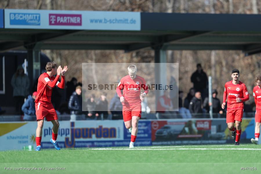 sport, action, SV Rot-Weiss Walldorf, RWW, Mörfelden-Walldorf, KR1, Fussball, FC Erzgebirge Aue, DFB Nachwuchsliga U19, DFB, AUE, 6. Spieltag, 16.03.2025 - Bild-ID: 2471858 sport, action, SV Rot-Weiss Walldorf, RWW, Mörfelden-Walldorf, KR1, Fussball, FC Erzgebirge Aue, DFB Nachwuchsliga U19, DFB, AUE, 6. Spieltag, 16.03.2025 - Bild-ID: 2471858