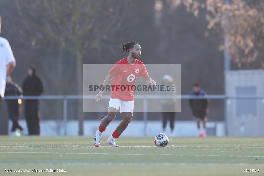sport, action, Verbandsliga Gr. Süd, SG Bornheim/GW Ffm, Offenbach, Kickers Offenbach II, KR2 (SANA Sportpark), HFV, Fussball, 24. Spieltag, 16.03.2025 - Bild-ID: 2471869