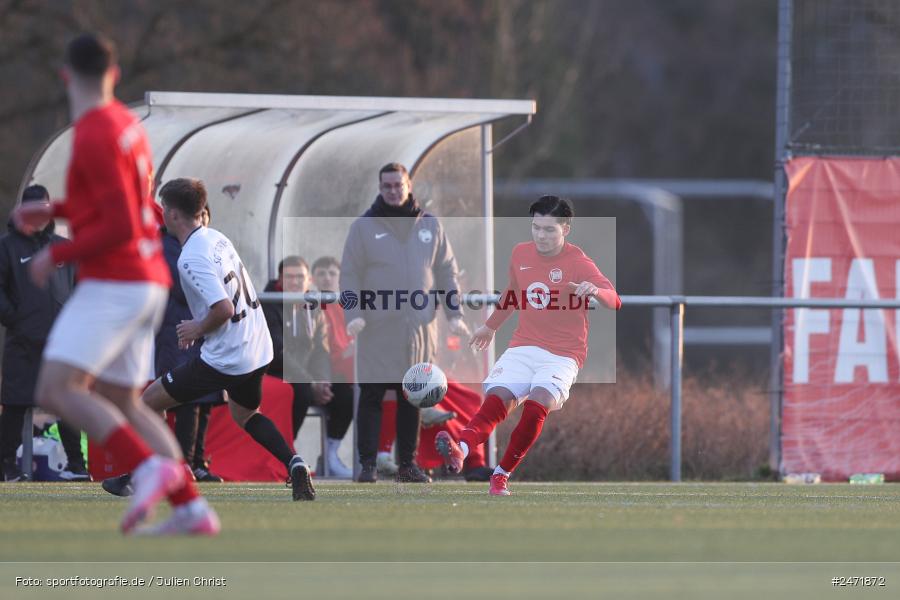 sport, action, Verbandsliga Gr. Süd, SG Bornheim/GW Ffm, Offenbach, Kickers Offenbach II, KR2 (SANA Sportpark), HFV, Fussball, 24. Spieltag, 16.03.2025 - Bild-ID: 2471872