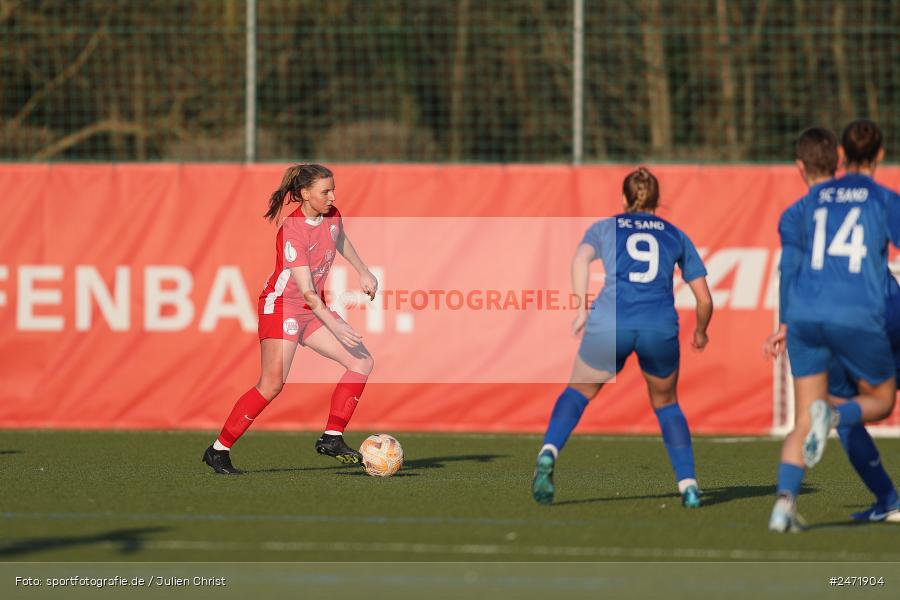 sport, action, SCS, SC Sand 2, Offenbach, OFC, Kickers Offenbach, KR2 (SANA Sportpark), Fussball, Frauen Regionalliga Süd, DFB, 16.03.2025, 15. Spieltag - Bild-ID: 2471904 sport, action, SCS, SC Sand 2, Offenbach, OFC, Kickers Offenbach, KR2 (SANA Sportpark), Fussball, Frauen Regionalliga Süd, DFB, 16.03.2025, 15. Spieltag - Bild-ID: 2471904
