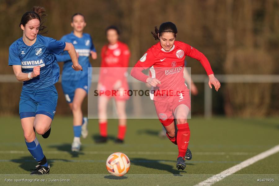 sport, action, SCS, SC Sand 2, Offenbach, OFC, Kickers Offenbach, KR2 (SANA Sportpark), Fussball, Frauen Regionalliga Süd, DFB, 16.03.2025, 15. Spieltag - Bild-ID: 2471905 sport, action, SCS, SC Sand 2, Offenbach, OFC, Kickers Offenbach, KR2 (SANA Sportpark), Fussball, Frauen Regionalliga Süd, DFB, 16.03.2025, 15. Spieltag - Bild-ID: 2471905
