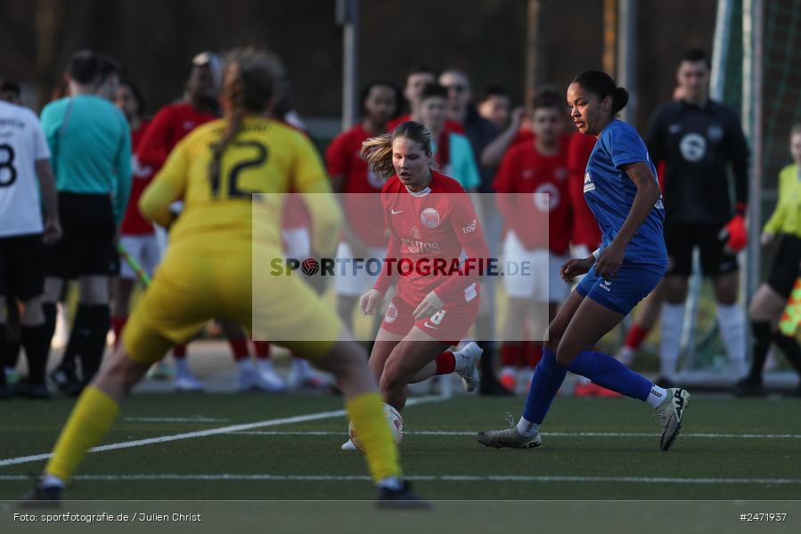sport, action, SCS, SC Sand 2, Offenbach, OFC, Kickers Offenbach, KR2 (SANA Sportpark), Fussball, Frauen Regionalliga Süd, DFB, 16.03.2025, 15. Spieltag - Bild-ID: 2471937