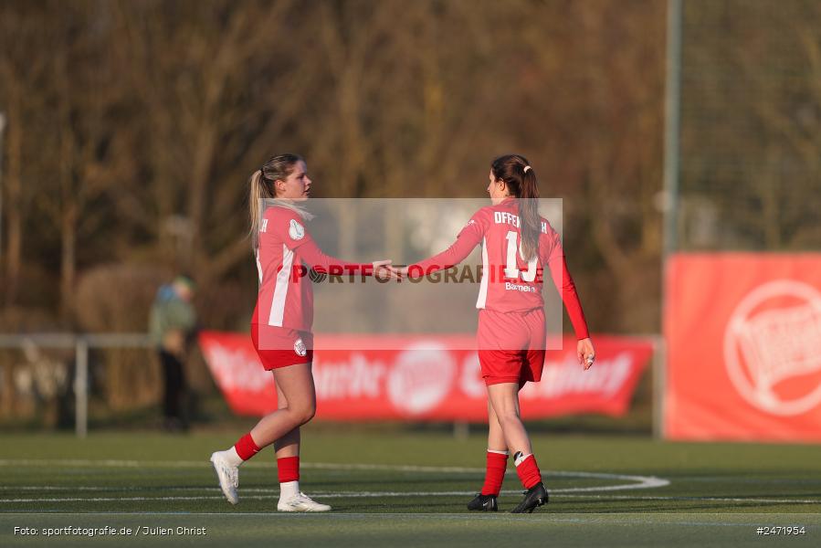 sport, action, SCS, SC Sand 2, Offenbach, OFC, Kickers Offenbach, KR2 (SANA Sportpark), Fussball, Frauen Regionalliga Süd, DFB, 16.03.2025, 15. Spieltag - Bild-ID: 2471954