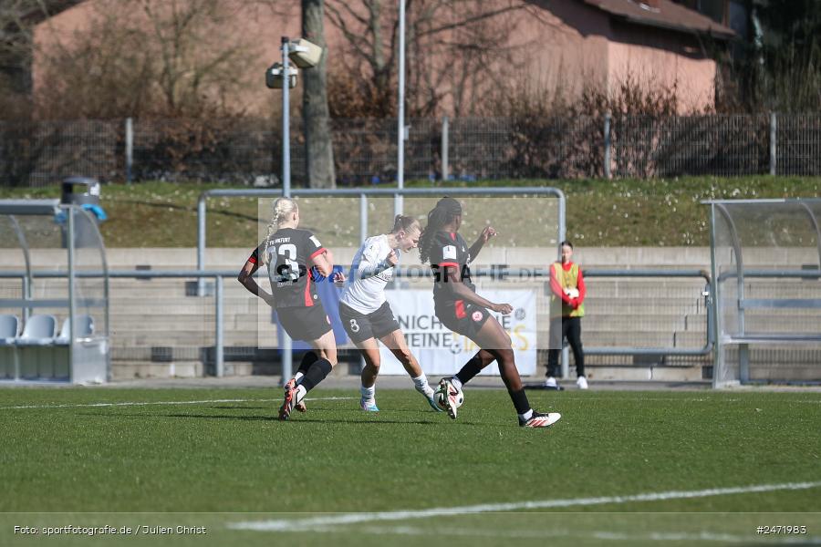 sport, action, Stadion am Brentanobad, SGE, Fussball, Frankfurt, FSV Gütersloh, FSV, Eintracht Frankfurt II, DFB, 2. Frauen-Bundesliga, 18. Spieltag, 16.03.2025 - Bild-ID: 2471983 sport, action, Stadion am Brentanobad, SGE, Fussball, Frankfurt, FSV Gütersloh, FSV, Eintracht Frankfurt II, DFB, 2. Frauen-Bundesliga, 18. Spieltag, 16.03.2025 - Bild-ID: 2471983