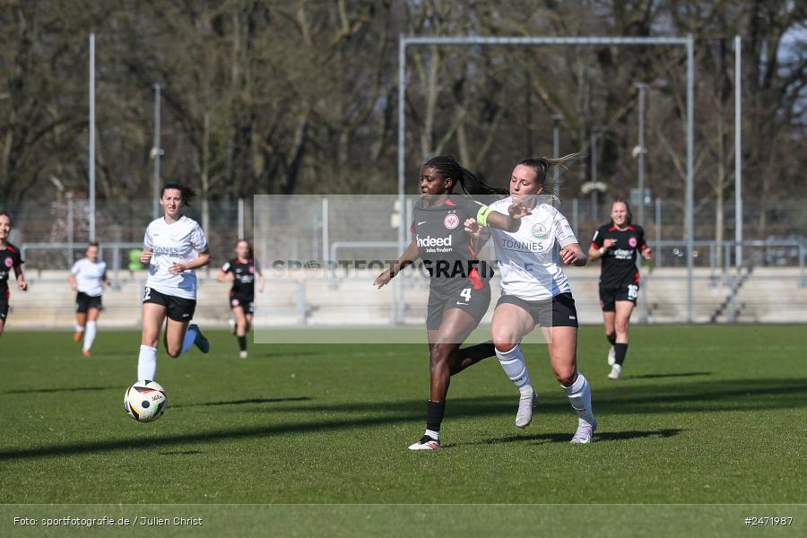 sport, action, Stadion am Brentanobad, SGE, Fussball, Frankfurt, FSV Gütersloh, FSV, Eintracht Frankfurt II, DFB, 2. Frauen-Bundesliga, 18. Spieltag, 16.03.2025 - Bild-ID: 2471987 sport, action, Stadion am Brentanobad, SGE, Fussball, Frankfurt, FSV Gütersloh, FSV, Eintracht Frankfurt II, DFB, 2. Frauen-Bundesliga, 18. Spieltag, 16.03.2025 - Bild-ID: 2471987