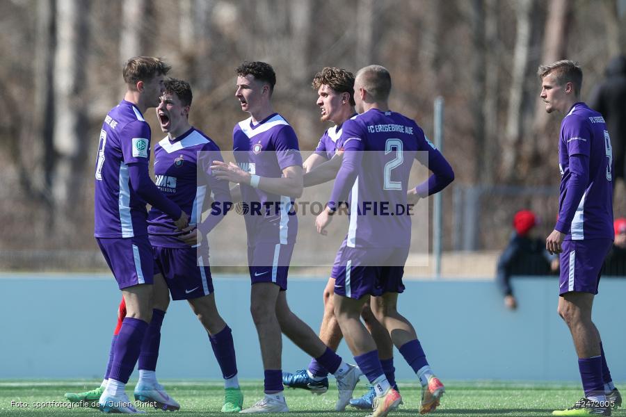 sport, action, SV Rot-Weiss Walldorf, RWW, Mörfelden-Walldorf, KR1, Fussball, FC Erzgebirge Aue, DFB Nachwuchsliga U19, DFB, AUE, 6. Spieltag, 16.03.2025 - Bild-ID: 2472005 sport, action, SV Rot-Weiss Walldorf, RWW, Mörfelden-Walldorf, KR1, Fussball, FC Erzgebirge Aue, DFB Nachwuchsliga U19, DFB, AUE, 6. Spieltag, 16.03.2025 - Bild-ID: 2472005