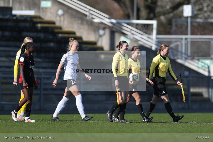 sport, action, Stadion am Brentanobad, SGE, Fussball, Frankfurt, FSV Gütersloh, FSV, Eintracht Frankfurt II, DFB, 2. Frauen-Bundesliga, 18. Spieltag, 16.03.2025 - Bild-ID: 2472098 sport, action, Stadion am Brentanobad, SGE, Fussball, Frankfurt, FSV Gütersloh, FSV, Eintracht Frankfurt II, DFB, 2. Frauen-Bundesliga, 18. Spieltag, 16.03.2025 - Bild-ID: 2472098
