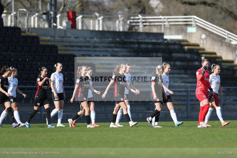 sport, action, Stadion am Brentanobad, SGE, Fussball, Frankfurt, FSV Gütersloh, FSV, Eintracht Frankfurt II, DFB, 2. Frauen-Bundesliga, 18. Spieltag, 16.03.2025 - Bild-ID: 2472099 sport, action, Stadion am Brentanobad, SGE, Fussball, Frankfurt, FSV Gütersloh, FSV, Eintracht Frankfurt II, DFB, 2. Frauen-Bundesliga, 18. Spieltag, 16.03.2025 - Bild-ID: 2472099