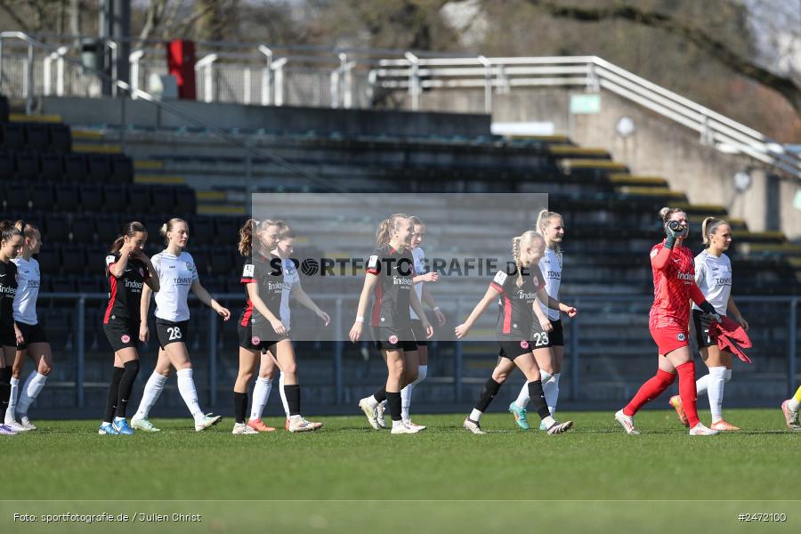 sport, action, Stadion am Brentanobad, SGE, Fussball, Frankfurt, FSV Gütersloh, FSV, Eintracht Frankfurt II, DFB, 2. Frauen-Bundesliga, 18. Spieltag, 16.03.2025 - Bild-ID: 2472100 sport, action, Stadion am Brentanobad, SGE, Fussball, Frankfurt, FSV Gütersloh, FSV, Eintracht Frankfurt II, DFB, 2. Frauen-Bundesliga, 18. Spieltag, 16.03.2025 - Bild-ID: 2472100