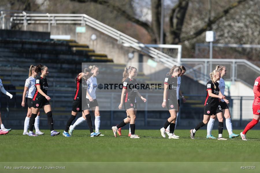 sport, action, Stadion am Brentanobad, SGE, Fussball, Frankfurt, FSV Gütersloh, FSV, Eintracht Frankfurt II, DFB, 2. Frauen-Bundesliga, 18. Spieltag, 16.03.2025 - Bild-ID: 2472101 sport, action, Stadion am Brentanobad, SGE, Fussball, Frankfurt, FSV Gütersloh, FSV, Eintracht Frankfurt II, DFB, 2. Frauen-Bundesliga, 18. Spieltag, 16.03.2025 - Bild-ID: 2472101