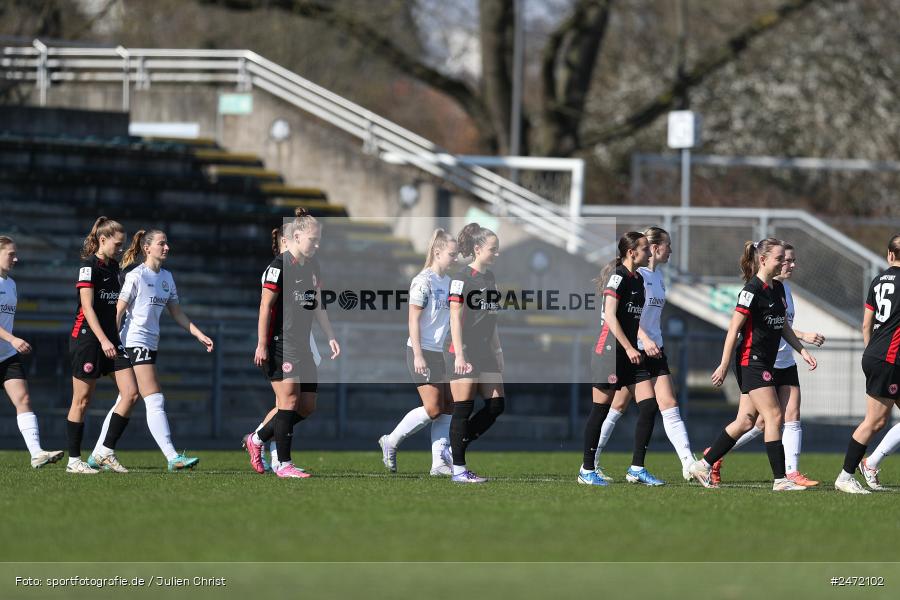 sport, action, Stadion am Brentanobad, SGE, Fussball, Frankfurt, FSV Gütersloh, FSV, Eintracht Frankfurt II, DFB, 2. Frauen-Bundesliga, 18. Spieltag, 16.03.2025 - Bild-ID: 2472102 sport, action, Stadion am Brentanobad, SGE, Fussball, Frankfurt, FSV Gütersloh, FSV, Eintracht Frankfurt II, DFB, 2. Frauen-Bundesliga, 18. Spieltag, 16.03.2025 - Bild-ID: 2472102