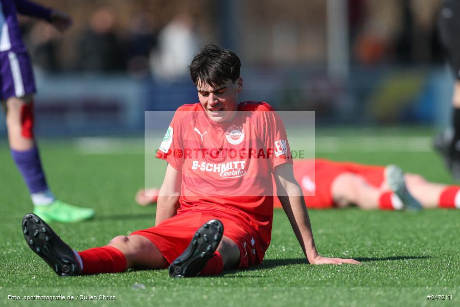 sport, action, SV Rot-Weiss Walldorf, RWW, Mörfelden-Walldorf, KR1, Fussball, FC Erzgebirge Aue, DFB Nachwuchsliga U19, DFB, AUE, 6. Spieltag, 16.03.2025 - Bild-ID: 2472111 sport, action, SV Rot-Weiss Walldorf, RWW, Mörfelden-Walldorf, KR1, Fussball, FC Erzgebirge Aue, DFB Nachwuchsliga U19, DFB, AUE, 6. Spieltag, 16.03.2025 - Bild-ID: 2472111
