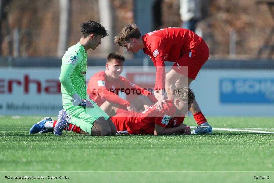 sport, action, SV Rot-Weiss Walldorf, RWW, Mörfelden-Walldorf, KR1, Fussball, FC Erzgebirge Aue, DFB Nachwuchsliga U19, DFB, AUE, 6. Spieltag, 16.03.2025 - Bild-ID: 2472116 sport, action, SV Rot-Weiss Walldorf, RWW, Mörfelden-Walldorf, KR1, Fussball, FC Erzgebirge Aue, DFB Nachwuchsliga U19, DFB, AUE, 6. Spieltag, 16.03.2025 - Bild-ID: 2472116