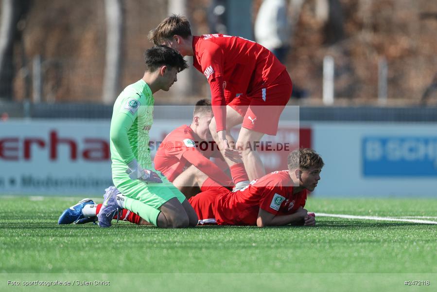 sport, action, SV Rot-Weiss Walldorf, RWW, Mörfelden-Walldorf, KR1, Fussball, FC Erzgebirge Aue, DFB Nachwuchsliga U19, DFB, AUE, 6. Spieltag, 16.03.2025 - Bild-ID: 2472118 sport, action, SV Rot-Weiss Walldorf, RWW, Mörfelden-Walldorf, KR1, Fussball, FC Erzgebirge Aue, DFB Nachwuchsliga U19, DFB, AUE, 6. Spieltag, 16.03.2025 - Bild-ID: 2472118