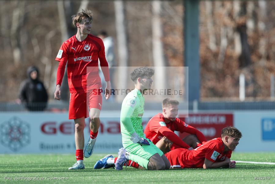 sport, action, SV Rot-Weiss Walldorf, RWW, Mörfelden-Walldorf, KR1, Fussball, FC Erzgebirge Aue, DFB Nachwuchsliga U19, DFB, AUE, 6. Spieltag, 16.03.2025 - Bild-ID: 2472119 sport, action, SV Rot-Weiss Walldorf, RWW, Mörfelden-Walldorf, KR1, Fussball, FC Erzgebirge Aue, DFB Nachwuchsliga U19, DFB, AUE, 6. Spieltag, 16.03.2025 - Bild-ID: 2472119