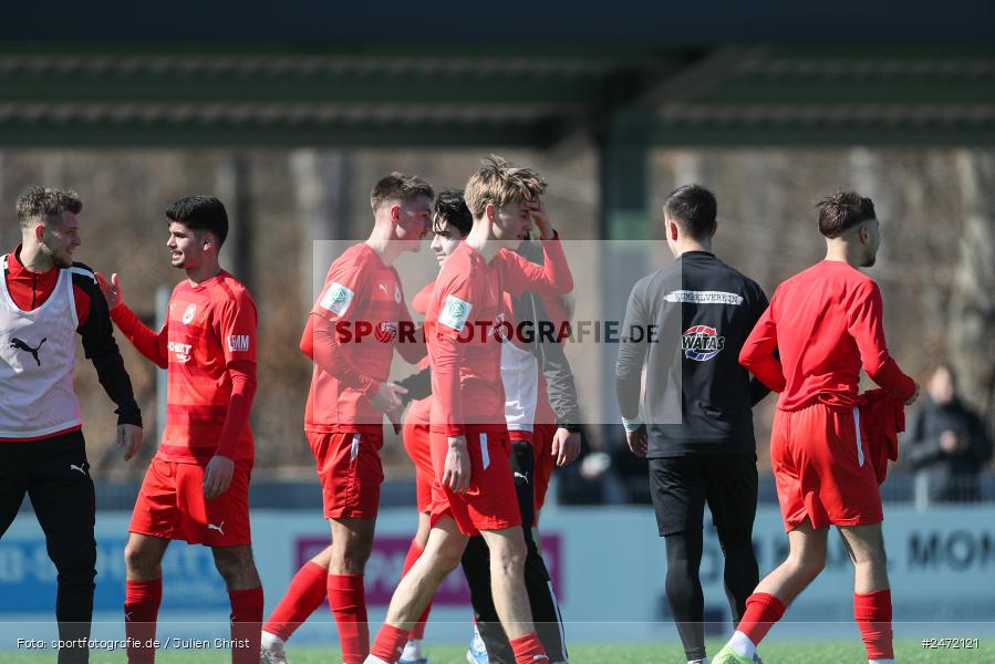 sport, action, SV Rot-Weiss Walldorf, RWW, Mörfelden-Walldorf, KR1, Fussball, FC Erzgebirge Aue, DFB Nachwuchsliga U19, DFB, AUE, 6. Spieltag, 16.03.2025 - Bild-ID: 2472121 sport, action, SV Rot-Weiss Walldorf, RWW, Mörfelden-Walldorf, KR1, Fussball, FC Erzgebirge Aue, DFB Nachwuchsliga U19, DFB, AUE, 6. Spieltag, 16.03.2025 - Bild-ID: 2472121
