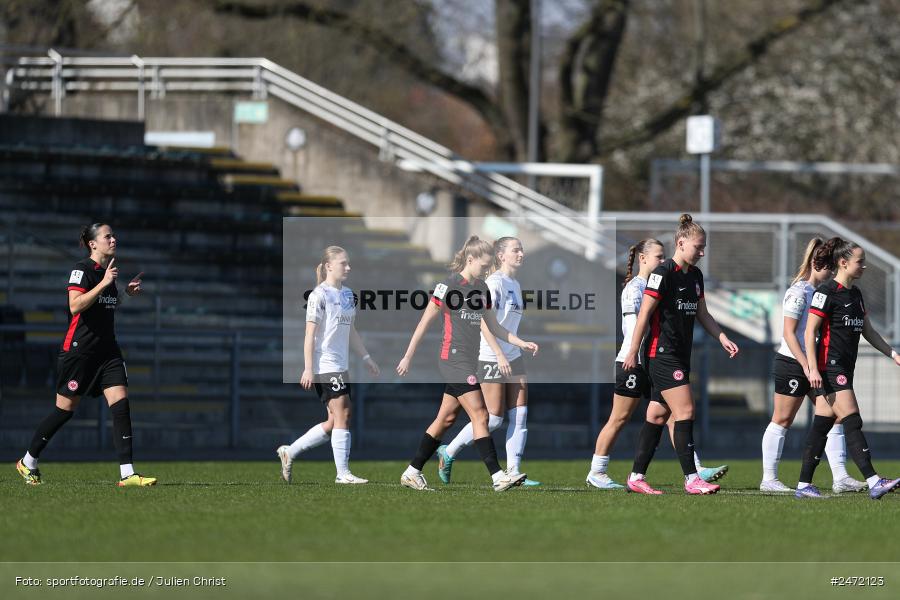 sport, action, Stadion am Brentanobad, SGE, Fussball, Frankfurt, FSV Gütersloh, FSV, Eintracht Frankfurt II, DFB, 2. Frauen-Bundesliga, 18. Spieltag, 16.03.2025 - Bild-ID: 2472123 sport, action, Stadion am Brentanobad, SGE, Fussball, Frankfurt, FSV Gütersloh, FSV, Eintracht Frankfurt II, DFB, 2. Frauen-Bundesliga, 18. Spieltag, 16.03.2025 - Bild-ID: 2472123