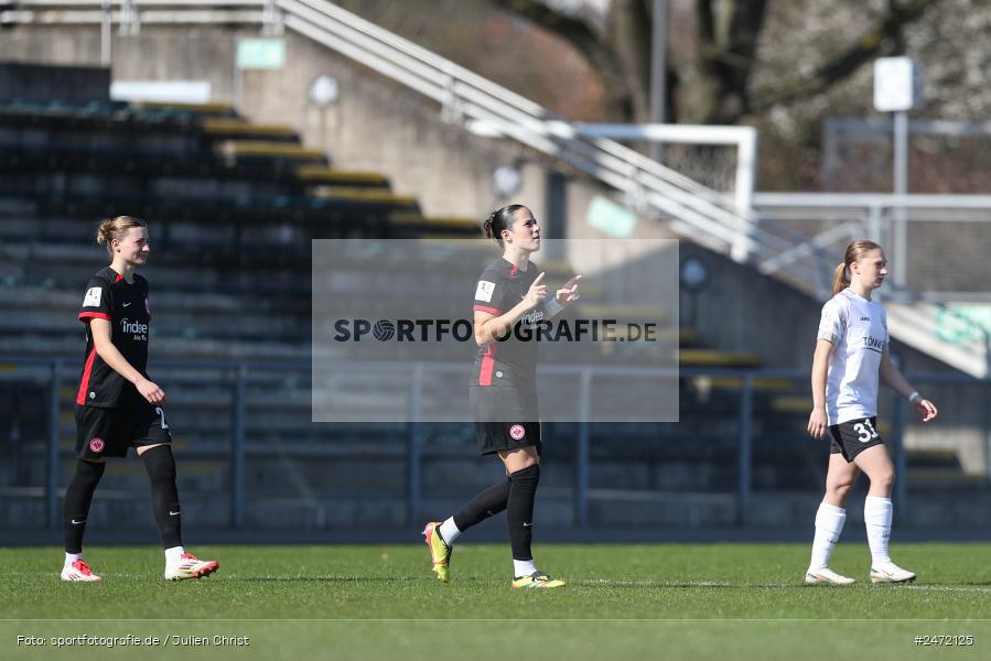 sport, action, Stadion am Brentanobad, SGE, Fussball, Frankfurt, FSV Gütersloh, FSV, Eintracht Frankfurt II, DFB, 2. Frauen-Bundesliga, 18. Spieltag, 16.03.2025 - Bild-ID: 2472125 sport, action, Stadion am Brentanobad, SGE, Fussball, Frankfurt, FSV Gütersloh, FSV, Eintracht Frankfurt II, DFB, 2. Frauen-Bundesliga, 18. Spieltag, 16.03.2025 - Bild-ID: 2472125