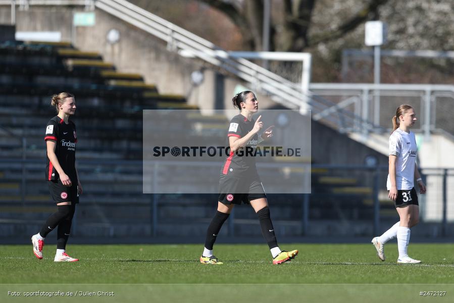 sport, action, Stadion am Brentanobad, SGE, Fussball, Frankfurt, FSV Gütersloh, FSV, Eintracht Frankfurt II, DFB, 2. Frauen-Bundesliga, 18. Spieltag, 16.03.2025 - Bild-ID: 2472127 sport, action, Stadion am Brentanobad, SGE, Fussball, Frankfurt, FSV Gütersloh, FSV, Eintracht Frankfurt II, DFB, 2. Frauen-Bundesliga, 18. Spieltag, 16.03.2025 - Bild-ID: 2472127