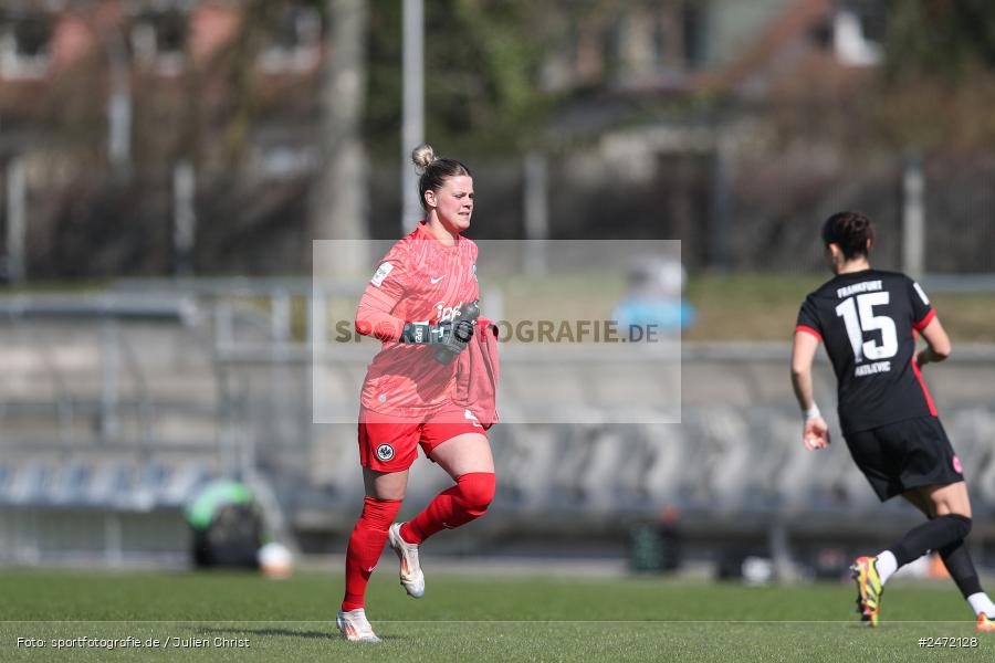 sport, action, Stadion am Brentanobad, SGE, Fussball, Frankfurt, FSV Gütersloh, FSV, Eintracht Frankfurt II, DFB, 2. Frauen-Bundesliga, 18. Spieltag, 16.03.2025 - Bild-ID: 2472128 sport, action, Stadion am Brentanobad, SGE, Fussball, Frankfurt, FSV Gütersloh, FSV, Eintracht Frankfurt II, DFB, 2. Frauen-Bundesliga, 18. Spieltag, 16.03.2025 - Bild-ID: 2472128