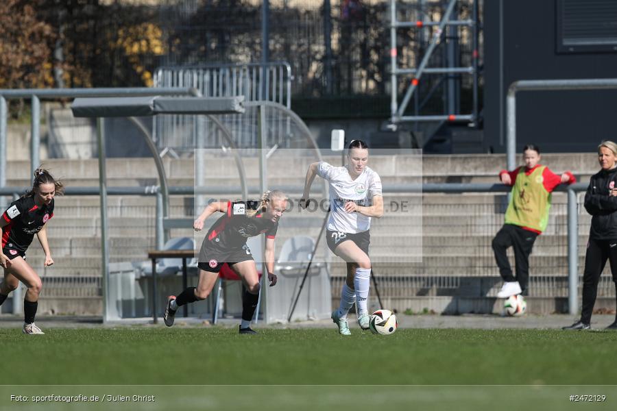 sport, action, Stadion am Brentanobad, SGE, Fussball, Frankfurt, FSV Gütersloh, FSV, Eintracht Frankfurt II, DFB, 2. Frauen-Bundesliga, 18. Spieltag, 16.03.2025 - Bild-ID: 2472129 sport, action, Stadion am Brentanobad, SGE, Fussball, Frankfurt, FSV Gütersloh, FSV, Eintracht Frankfurt II, DFB, 2. Frauen-Bundesliga, 18. Spieltag, 16.03.2025 - Bild-ID: 2472129